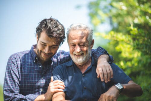 Senior practicing gratitude | Virtues of Age